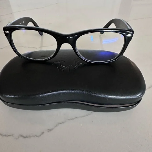 Ray-Ban Wayfarer 5185 Prescription Eyeglass Frames Size 52-18-145 Black Unisex - Picture 3 of 15